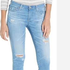 AG Denim the legging ankle supper skinny size 24